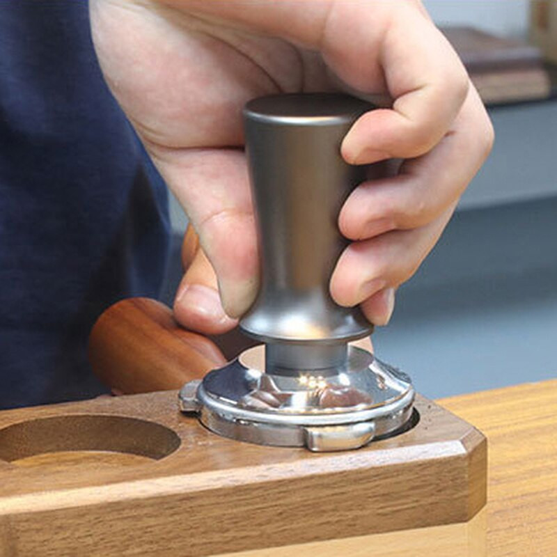 51 mm 53 mm 58 mm kavos plaktukas, skirtas Delonghi plokščio pagrindo nerūdijančio plieno espreso miltelių plaktukui Kavos priedai Barista įrankiams