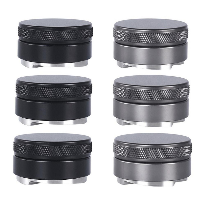 304 rozsdamentes acél kávépor prés 51mm/53mm/58mm kávéelosztó állítható kávéalap kávétartozék készülék