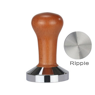 51/53/ 58 mm Nabijač za kavu Drvena ručka Barista Espresso Aparat Mlin za mljevenje Ručno izrađeni čekić za nabijanje kave u prahu Kalibrirani nabijač pod pritiskom