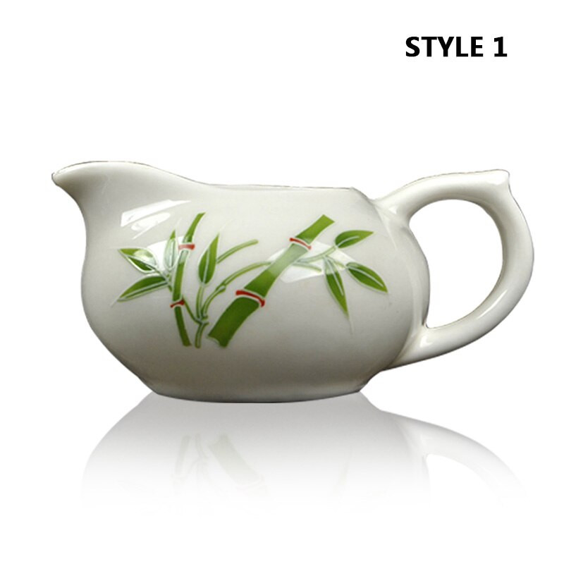 4 stílusú, 130 ml-es kerámia Gong Dao Bei teáscsésze t kézzel készített mintás zöld tea adagoló csészével