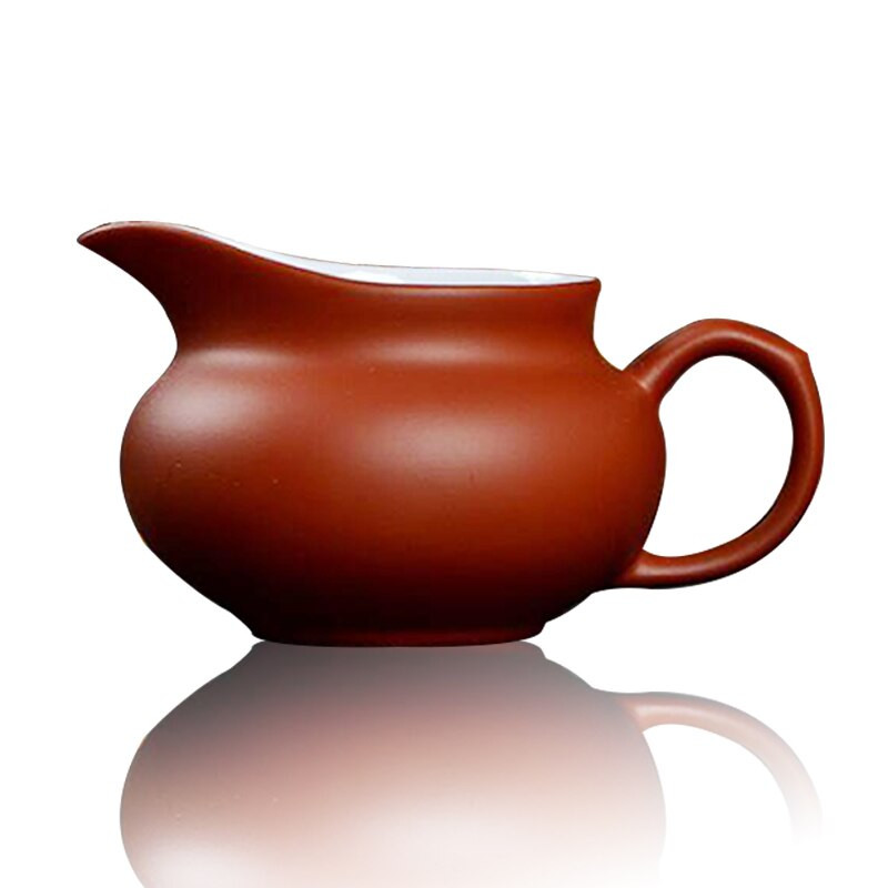 11,5x6,5 cm lila agyag Dong Dai Bei csésze zöld tea Yi Xing Zi Sha Gong Dao Bei 130 ml teaset