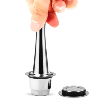 icafilas Dolce Coffee Tamper 24MM за Nespresso Coffee Capsule Кафе на прах от неръждаема стомана Grind Cafe Expreso Tamper Press