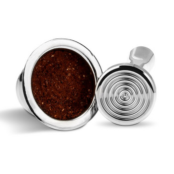 icafilas Dolce Coffee Tamper 24MM за Nespresso Coffee Capsule Кафе на прах от неръждаема стомана Grind Cafe Expreso Tamper Press