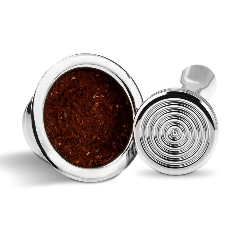 icafilas Dolce Coffee Tamper 24MM za Nespresso kapsulu za kavu Kava u prahu od nehrđajućeg čelika Grind Cafe Expreso Tamper Press