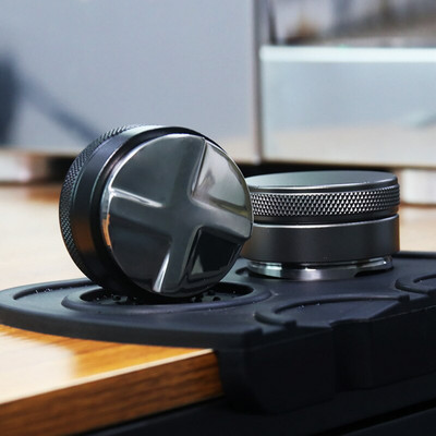 Тампер за кафе 51/53/58/58.35MM 304 неръждаема стомана Разпределител за кафе Кафе на прах Чук Изпъкнала основа Аксесоари за кафе