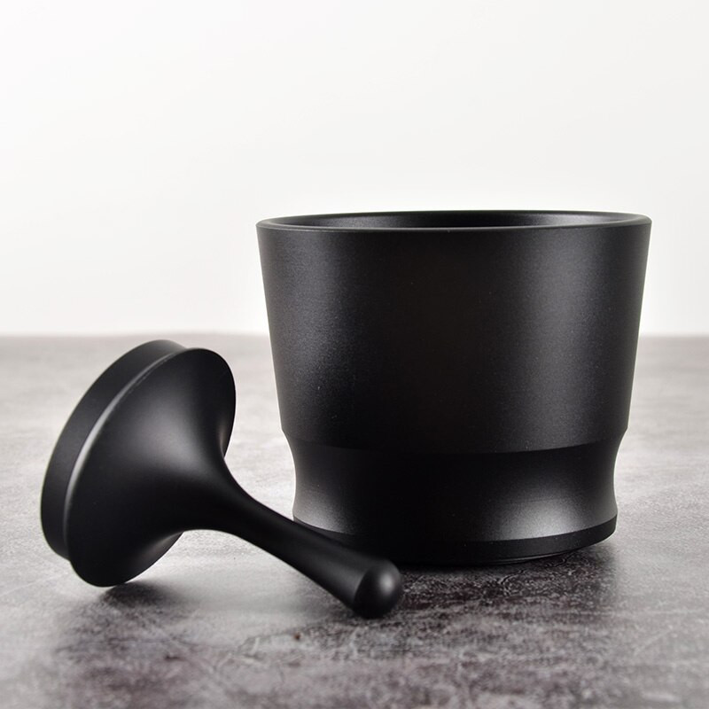 Kávéadagoló gyűrű alumínium ötvözet intelligens por adagoló daráló sörfőző tál csésze Barista eszköz EK43 51/58 mm-es kávészabotázshoz