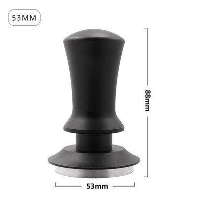 51mm/53mm/58mm kávészabotázs állandó nyomású rozsdamentes acél tömör állítható rugós kávéprés kalapács otthoni kávéfőző