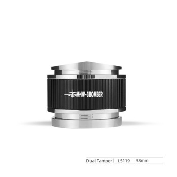 Ρυθμιζόμενο Dual Sided Coffee Tamper 51/53/58 mm Espresso Powder Tampers Hammer Professional Tamping Machine Barista Accessories