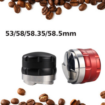 53mm/58MM/58,35MM Coffee Tamper Powder Hammer από ανοξείδωτο χάλυβα Four Angled Slopes Tool Distributor Coffee Coffee