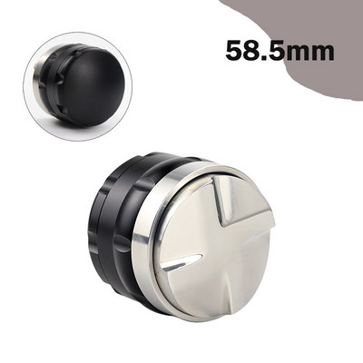 53MM/58MM/58.35MM Kávészabotázs-porkalapács rozsdamentes acél négyszögletes lejtős eszpresszó elosztó szerszám kávétartozék