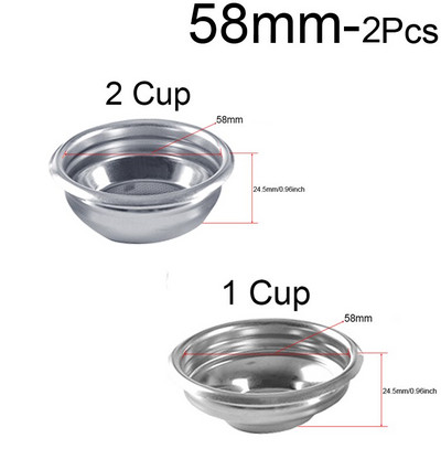 51 mm 53 mm 58 mm Nabijač za kavu Stalak za nabijanje za kavu Preša Aparat za espresso kavu Dvostruka podloga za kavu Igla Dodaci za bariste