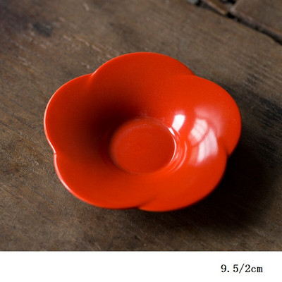 CHANSHOVA kínai stílusú kerámia 35 ml-es teáscsésze és csészealj készlet Kínai vörös porcelán teáskészlet H685