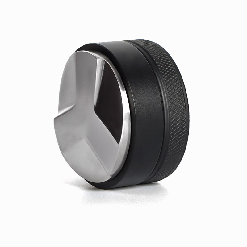 Kávéelosztó eszpresszó elosztó eszköz/szintező 3 ferde szögben, állítható tenyérszabotázs 51/53/58 mm-es portaszűrőhöz