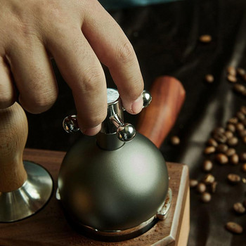 Διανομέας σκόνης βελόνας 51/53/58 mm Ρυθμιζόμενο ύψος περιστρέφεται για να διασκορπίσει τη συσσωματωμένη σκόνη Leveler Coffee Maker Coffee Tool