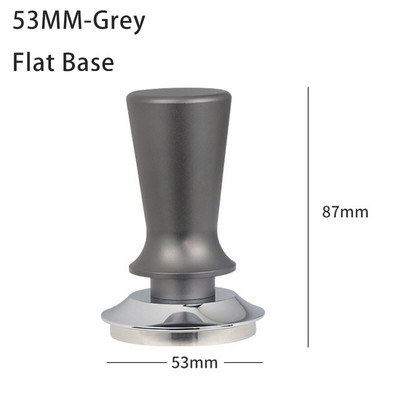 Kalibrált nyomásszabotázs kávéhoz és eszpresszóhoz - 304 rozsdamentes acél rugós talpú vízszintes szerszám Barista 51/53/58mm-hez