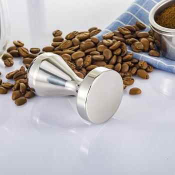 49mm 51mm 58mm Coffee Tamper Επίπεδη Βάση Στερεά Σπίτι Cafe βαθμονομημένη πίεση Espresso Coffee Powder Coffee Hammer Tools