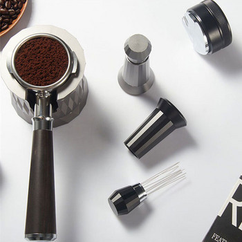 Ανοξείδωτος χάλυβας βελόνας Coffee Tamper WDT Coffee Powder Stirring Distributor With Handle Εργαλείο επιπέδων αναδευτήρα εσπρέσο ποιότητας τροφίμων