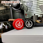 51/53/58mm din oțel inoxidabil Macaron Cafea Tamper Pulbere Ciocan Espresso Tamper Trei unghiuri Accesoriu Distribuitor de cafea