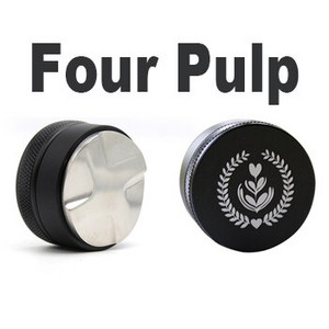 51/53/58mm din oțel inoxidabil Macaron Cafea Tamper Pulbere Ciocan Espresso Tamper Trei unghiuri Accesoriu Distribuitor de cafea