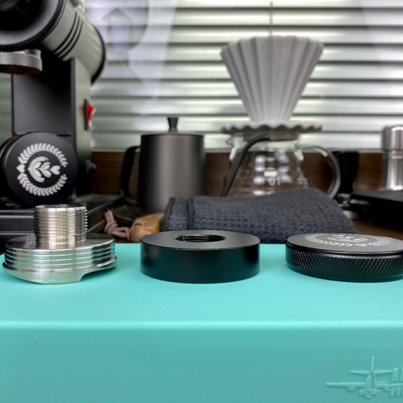 51/53/58mm din oțel inoxidabil Macaron Cafea Tamper Pulbere Ciocan Espresso Tamper Trei unghiuri Accesoriu Distribuitor de cafea