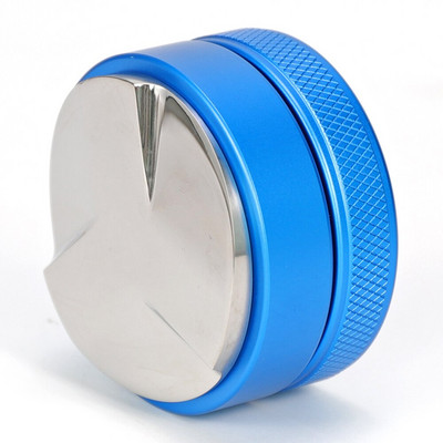 Coffee Tampers Kávéelosztó / Szintező szerszám 58mm, 3 levél lóhere alap - Macaron megjelenés, kávépor prés