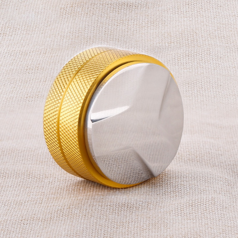 Coffee Tampers Kávéelosztó / Szintező szerszám 58mm, 3 levél lóhere alap - Macaron megjelenés, kávépor prés