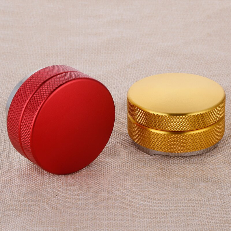 Coffee Tampers Kávéelosztó / Szintező szerszám 58mm, 3 levél lóhere alap - Macaron megjelenés, kávépor prés