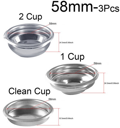 51 mm-es 53 mm-es 58 mm-es 3 szögű lapos talpú kávé szabotázs eszpresszó kávéfőző gépekhez Prés Kávédaráló Cafe Porkalapács
