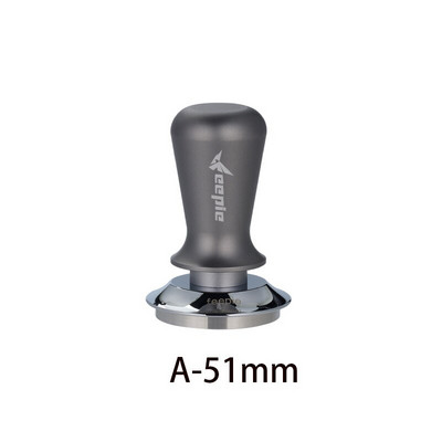 304 rozsdamentes acél kávé szabotázs 0 lb állandó erejű porprés menet porkalapács kávékészülék alkalmas 51/53/58mm