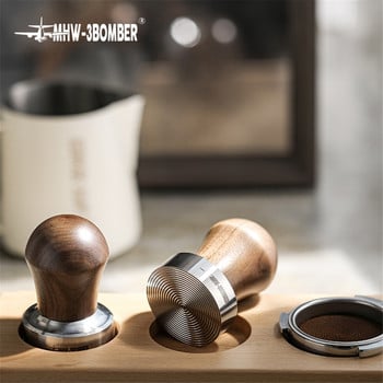 Εσπρέσο από ανοξείδωτο χάλυβα 51 χιλιοστών Coffee Tamper Flat/Tread Base for Delonghi Powder Hammer Αξεσουάρ καφέ για εργαλεία Barista