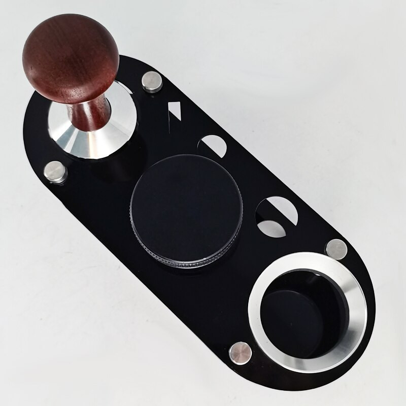 1-4db 51/53/58MM állvány+3 szögletű szabotázs+lapos szabotázs+adagológyűrű 304 rozsdamentes acél kávé szabotázs bab Nespresso tartozékok