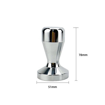51 мм набивка за кафе в италиански стил Прахов чук Преса за опаковане на кафе от неръждаема стомана за еспресо Кафемашина Аксесоари за кафе