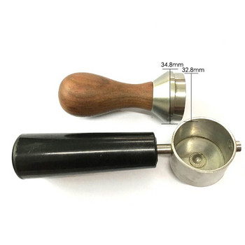 Mini Dalbergia Odorifera Wooden Tamper For Kamira Espresso Maker Powder Hammer 32,8mm Αξεσουάρ καφέ βάσης από ανοξείδωτο χάλυβα