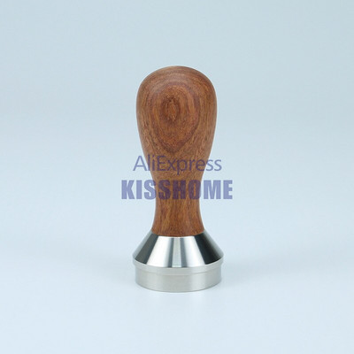 Mini Dalbergia Odorifera fa szabotázs Kamira eszpresszófőző porkalapácshoz, 32,8 mm-es rozsdamentes acél kávéalap-tartozékok
