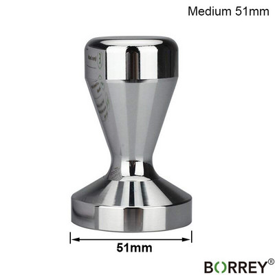 BORREY tömör, rozsdamentes acél kávé szabotázs 58mm 57,5mm 51mm 49mm eszpresszó barkács kézi kávéfőző tartozékok Porkalapács