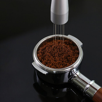 Игла за набиване на кафе 51MM/54MM/58MM Инструмент за изравняване на кафе Тип игла Разпределител за кафе на прах Аксесоари за еспресо Бариста