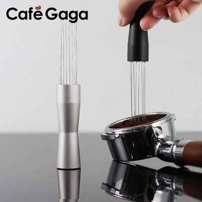 Tű Kávé Tamper 51MM/54MM/58MM Kávészintező Szerszám Tűtípus Kávépor Elosztó Eszpresszó Tartozékok Barista