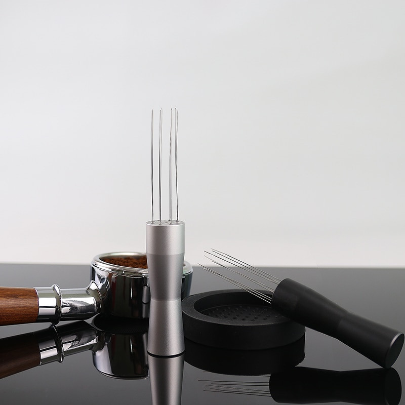Tű Kávé Tamper 51MM/54MM/58MM Kávészintező Szerszám Tűtípus Kávépor Elosztó Eszpresszó Tartozékok Barista