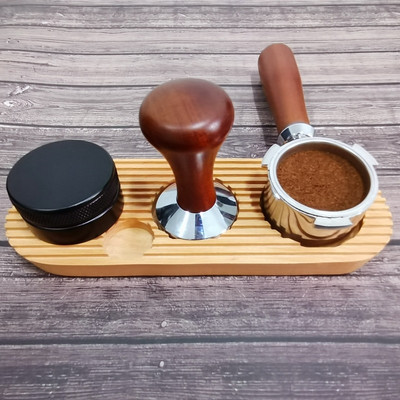 1-4 db 51 mm-es 53 mm-es 58 mm-es lapos és 3 szögben állítható kávé szabotázs Barista eszpresszó szabotázs kávétartó állvánnyal