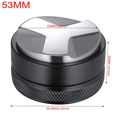 1-4 db 51 mm-es 53 mm-es 58 mm-es lapos és 3 szögben állítható kávé szabotázs Barista eszpresszó szabotázs kávétartó állvánnyal