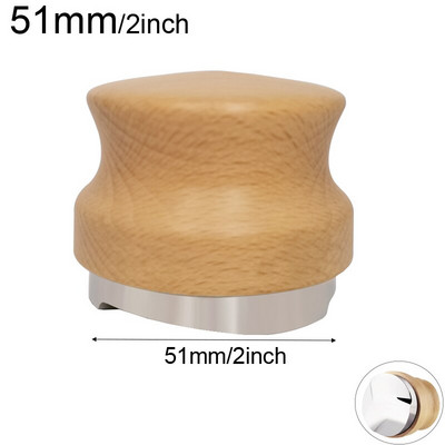 Állítható kávé szabotázs 304 rozsdamentes acél 3 szög 51/53/58mm szabotázs szilikon kávészőnyeg Kávés edény szerszám tartozékok