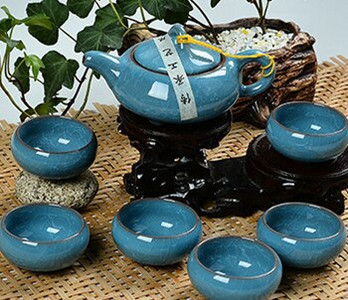 CJ258 Aukštos kokybės 7 vnt / part. China Dehua Spalvingas keraminis puodelis Binglie arbatos puodelis Gražus aplinkos apsauga