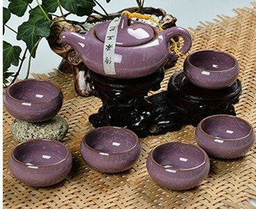 CJ258 Aukštos kokybės 7 vnt / part. China Dehua Spalvingas keraminis puodelis Binglie arbatos puodelis Gražus aplinkos apsauga