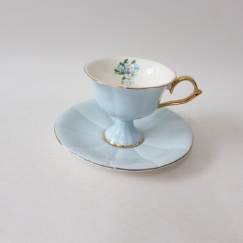 Комплект китайски чаши за чай Порцеланова екологична проста малка керамична чаша за кафе Комплект чинийка Лъжица Посуда Xicara Чаша за кафе