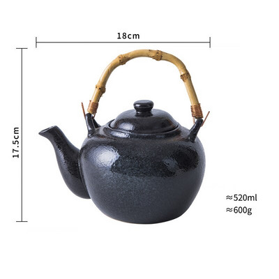 Керамичен комплект за чай Ръчно изработен комплект чаши за чайник Китайска церемония Добър подарък Чаша за чай Gungfu Чаша за чай Уникален за домашен офис Маса Чаша за чай