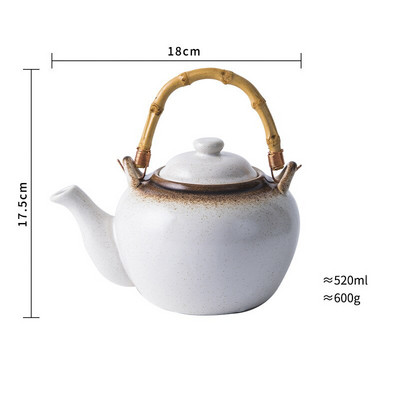 Керамичен комплект за чай Ръчно изработен комплект чаши за чайник Китайска церемония Добър подарък Чаша за чай Gungfu Чаша за чай Уникален за домашен офис Маса Чаша за чай