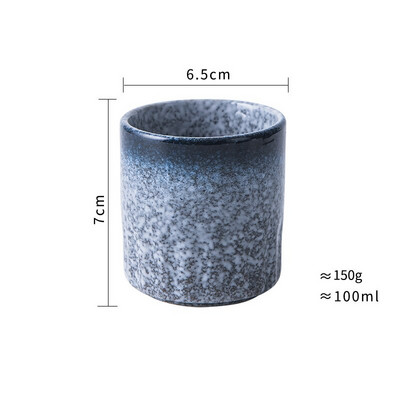 Керамичен комплект за чай Ръчно изработен комплект чаши за чайник Китайска церемония Добър подарък Чаша за чай Gungfu Чаша за чай Уникален за домашен офис Маса Чаша за чай