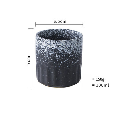 Керамичен комплект за чай Ръчно изработен комплект чаши за чайник Китайска церемония Добър подарък Чаша за чай Gungfu Чаша за чай Уникален за домашен офис Маса Чаша за чай