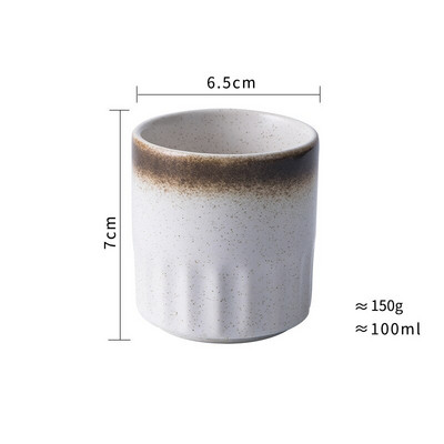 Керамичен комплект за чай Ръчно изработен комплект чаши за чайник Китайска церемония Добър подарък Чаша за чай Gungfu Чаша за чай Уникален за домашен офис Маса Чаша за чай