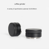 Kávéadagoló rozsdamentes acél espresso szabotázs állítható mélységű kávéprés/kiegyenlítő/nyomógép/kávészerszám